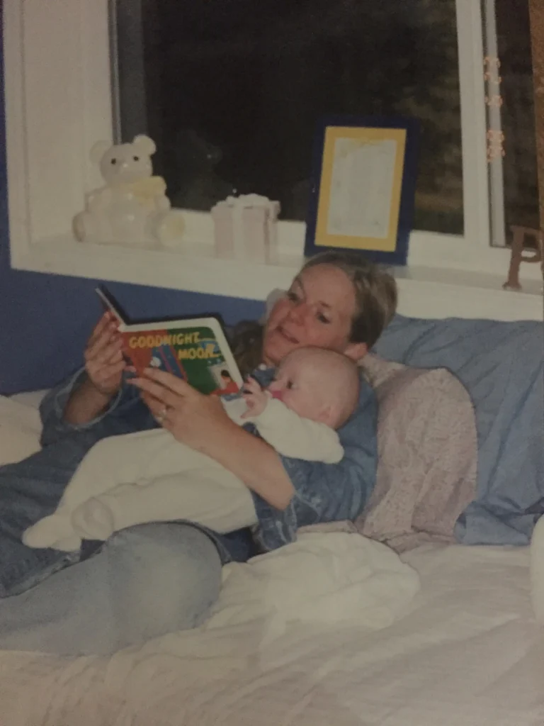 Reading to baby